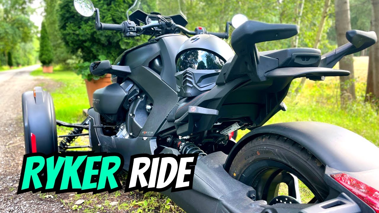 4k Can Am Ryker 900 Pure Motor Sound 🏍️