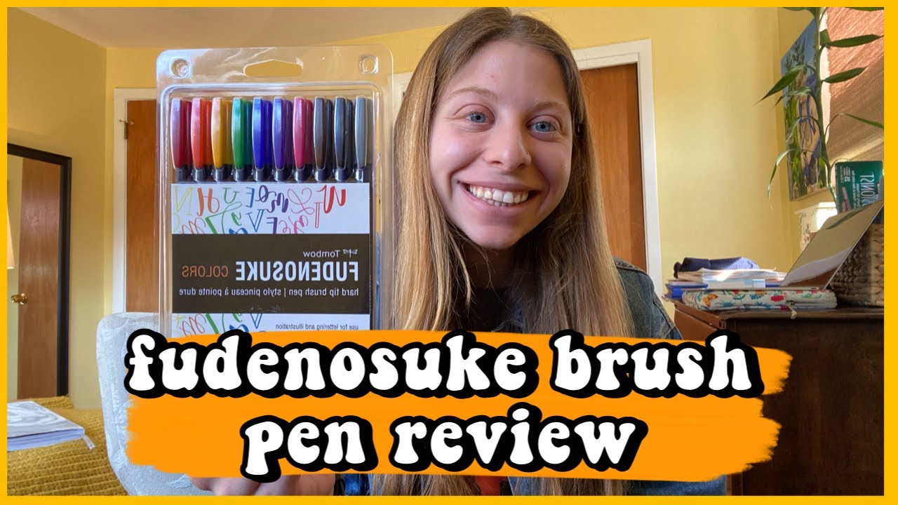 tombow fudenosuke brush pen review (+ comparison to tombow dual brush pens)