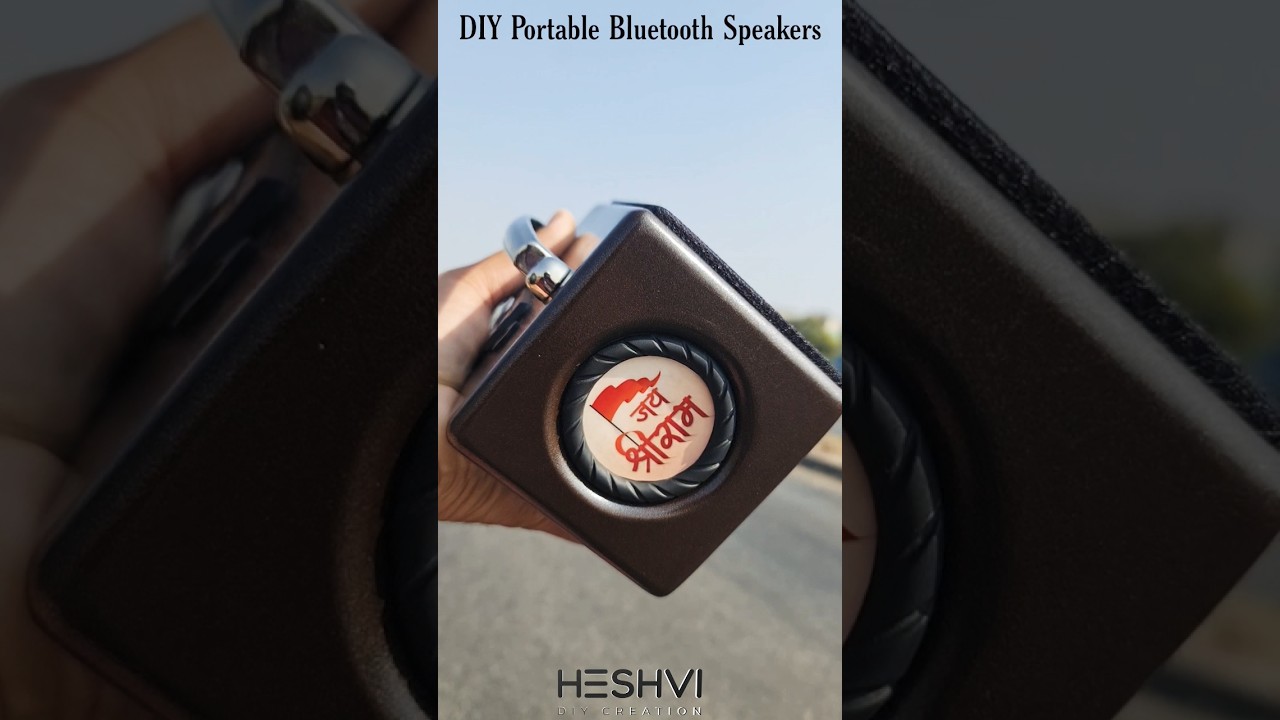 Portable Bluetooth Speaker #heshvidiycreation JBL Speaker #diy #jbl #music