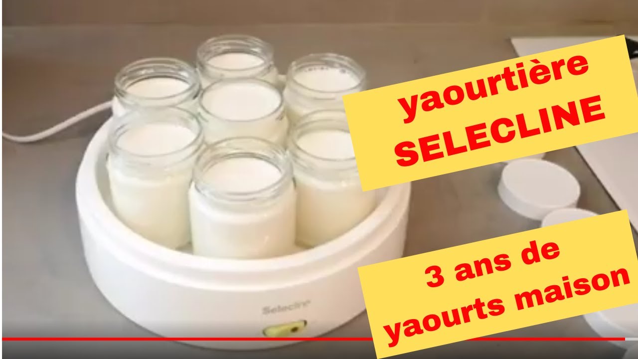 Famille Gozerodechet yaourt maison yaourtière auchan selecline