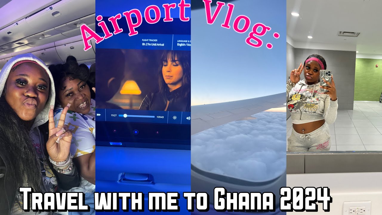 Airport Vlog: Travel With Me To Ghana 2024~BeautybyDelores