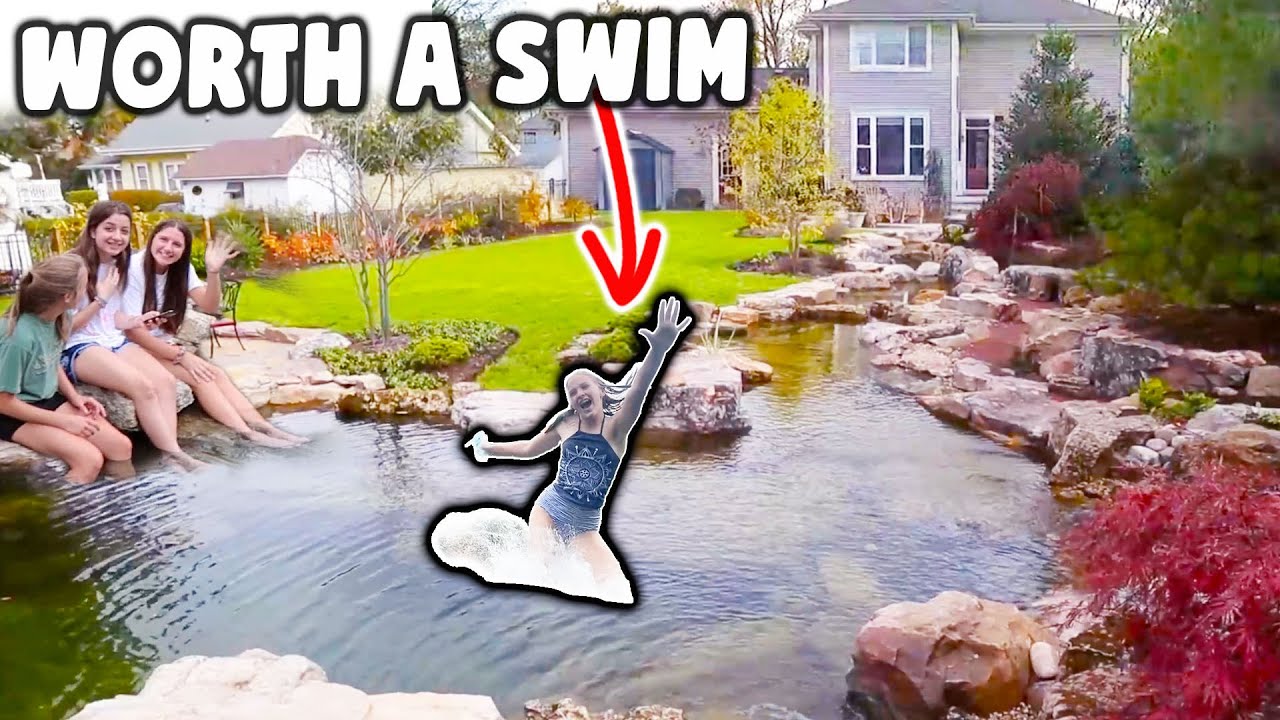 WOW o WOW Rec POND! Swimming with a view.