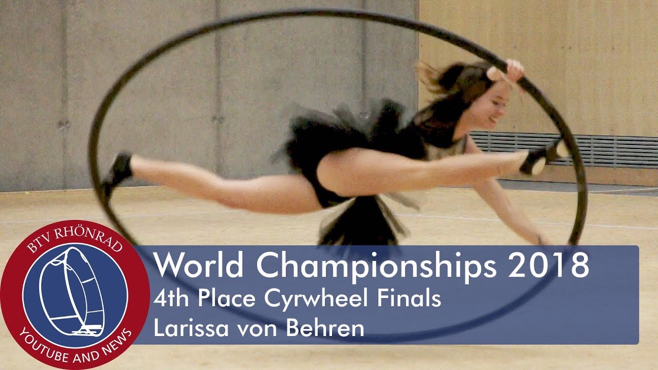 World Championships in Gymwheel 2018 Cyrwheel Final Larissa von Behren