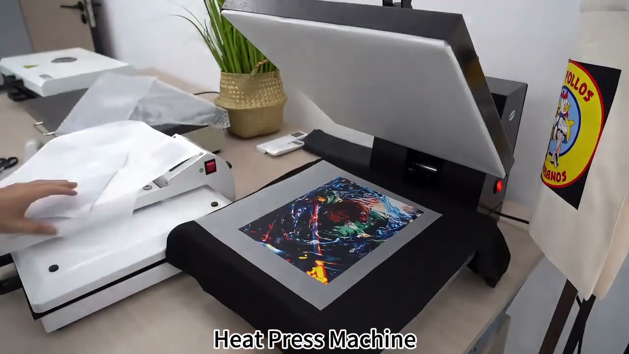 How to customize printing T-shirt by MT COLOR DTF printer🤔