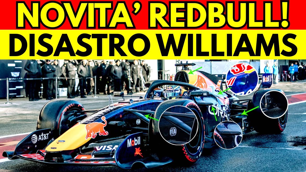 ECCO la VERA RB22! Red Bull spinge al LIMITE mentre Williams è in GROSSI guai!