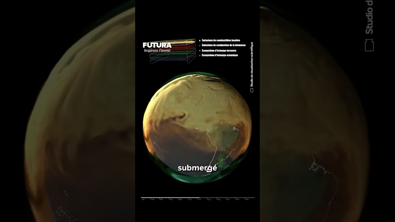 &Eacute;mission de CO2 sur la Terre en 2021 par la NASA : la plan&egrave;te suffoque !