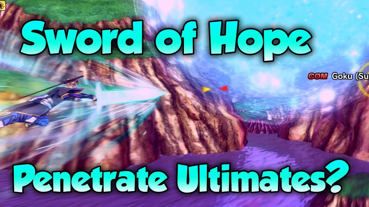 Can Sword of Hope Penetrate Ultimate's? When Attacks Clash! - Dragon Ball Xenoverse 2