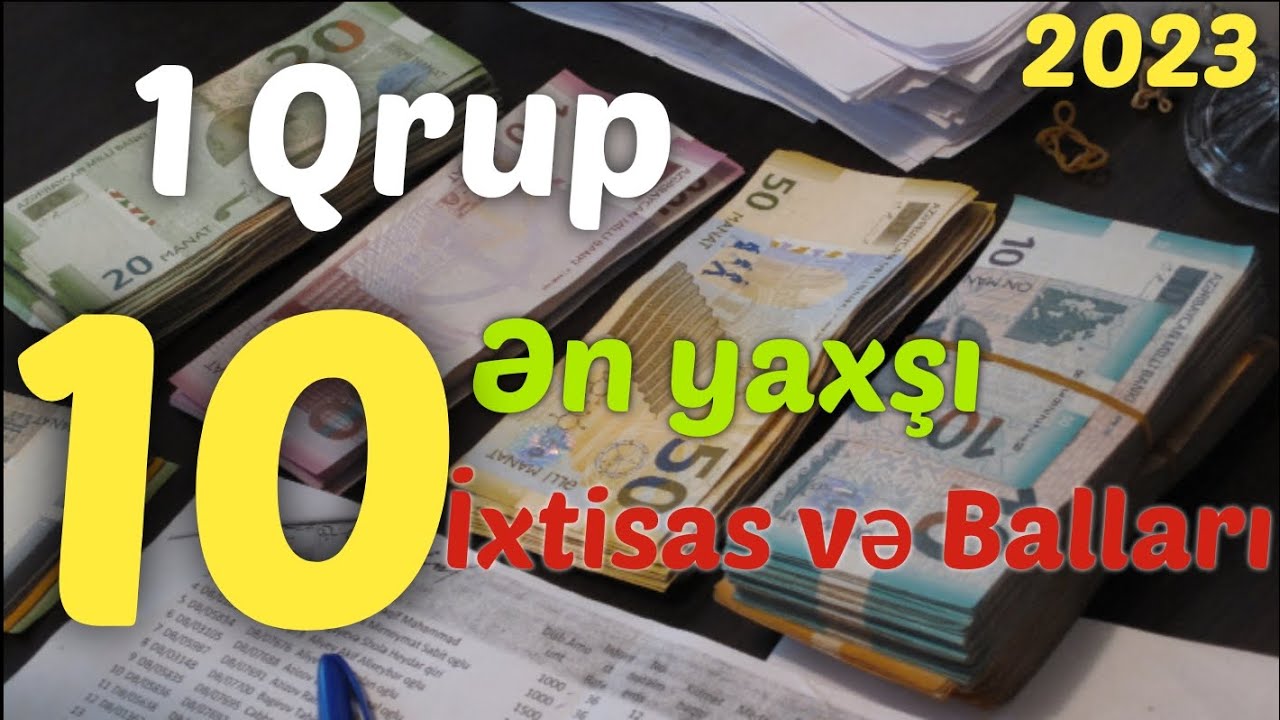 1 Qrup Ən yaxşı 10 İxtisas Və Keçid Balları 2023 #imtahanteam