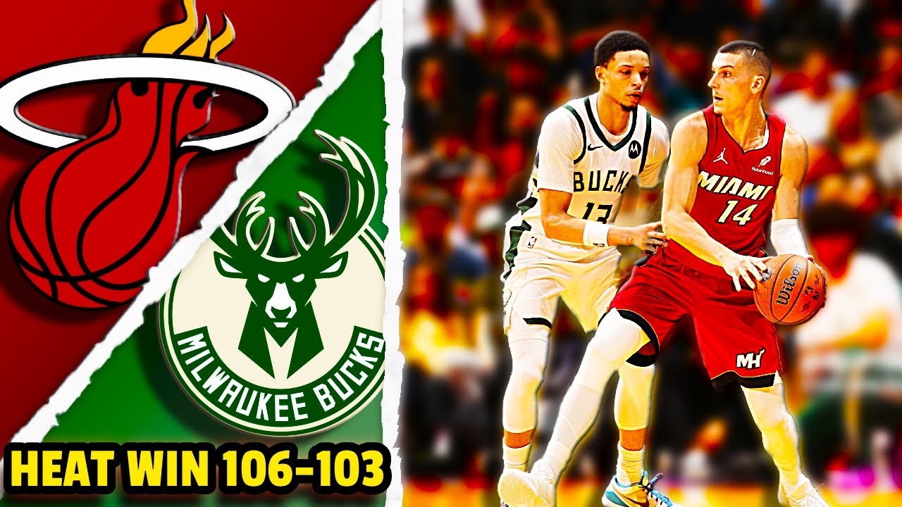 Miami Heat at FULL STRENGTH Take Down Bucks | Tyler Herro COOKS, But is Small Ball a Problem?