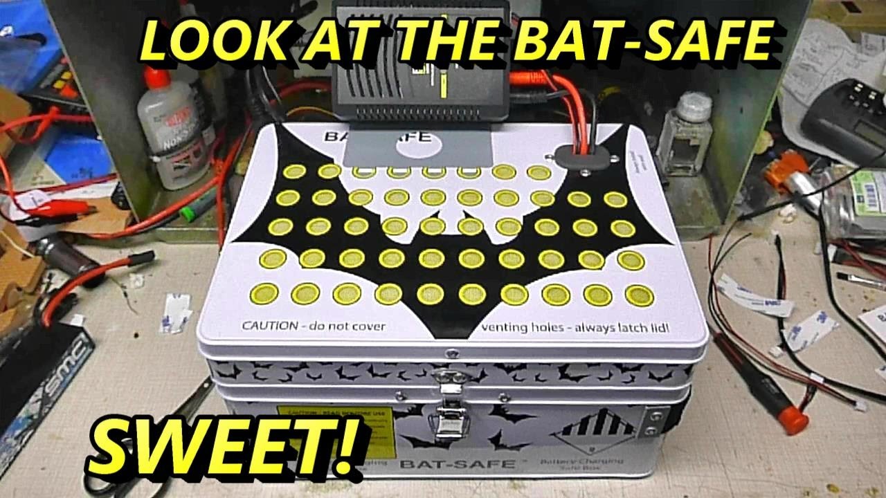 BAT SAFE LIPO BOX для зарядки и хранения