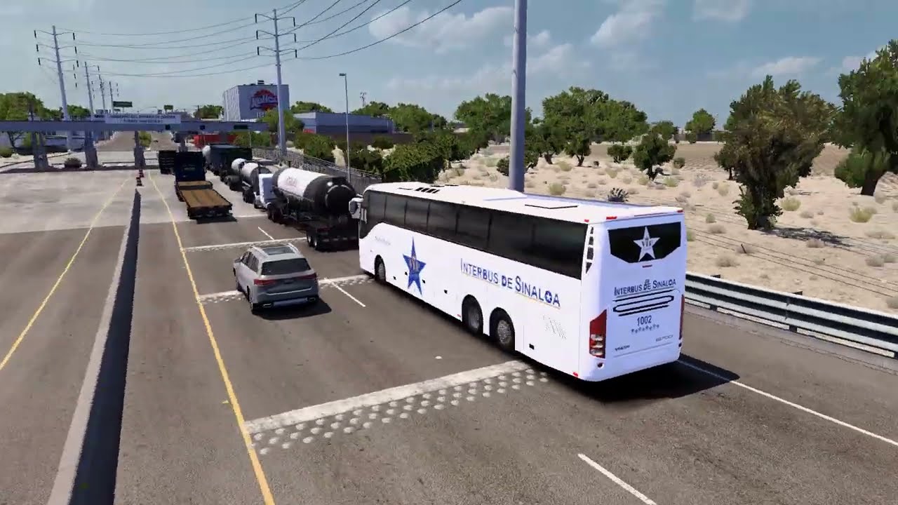 viaje de mexicali a sonoyta interbus American Truck Simulator