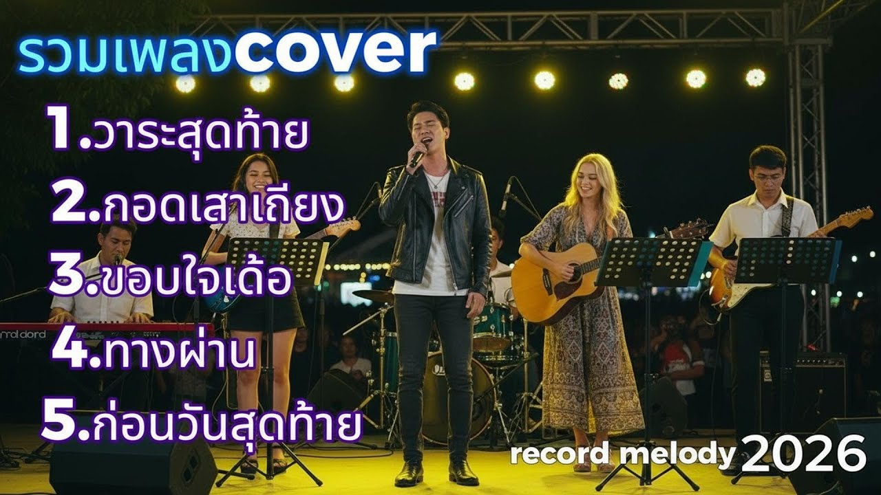 เปิดฟังยาวๆ รวมเพลง Cover  เพราะทุกเพลง | record melody