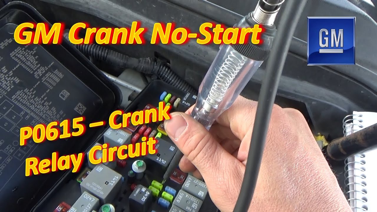 GM Crank No-Start: P0615 (Chevrolet Equinox)