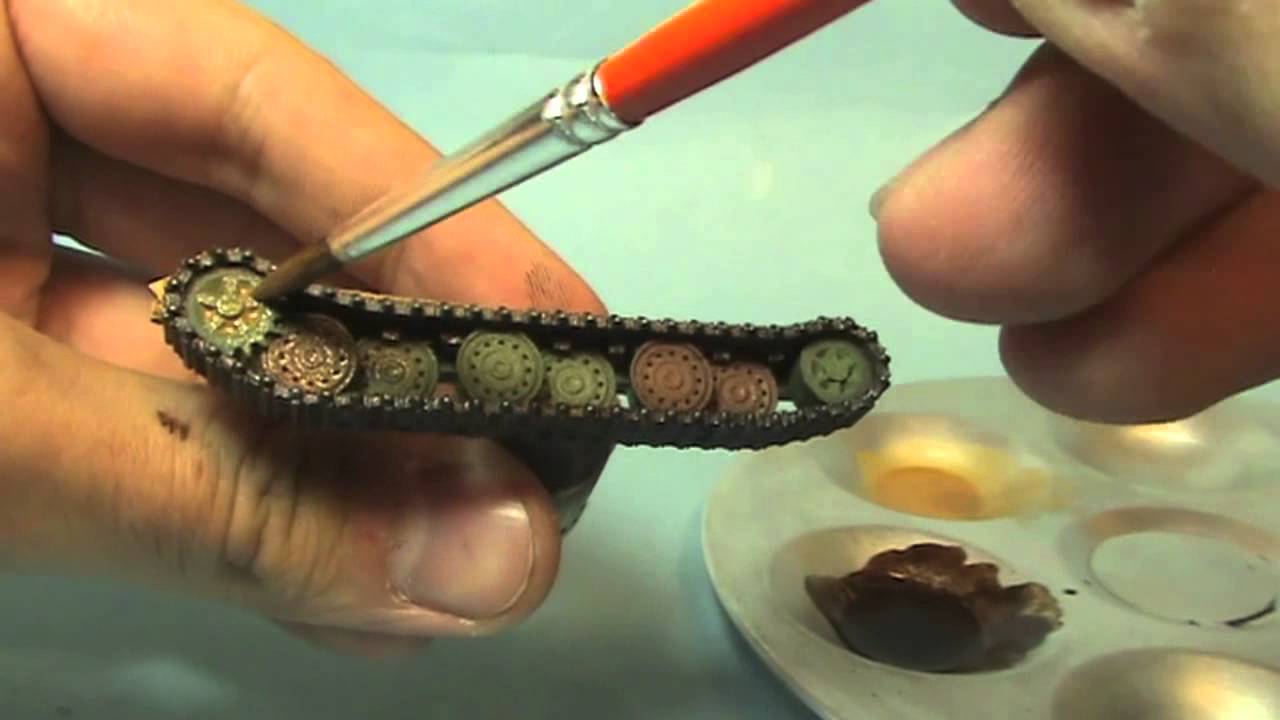 How to paint german tanks 3/3 - Tracks and details