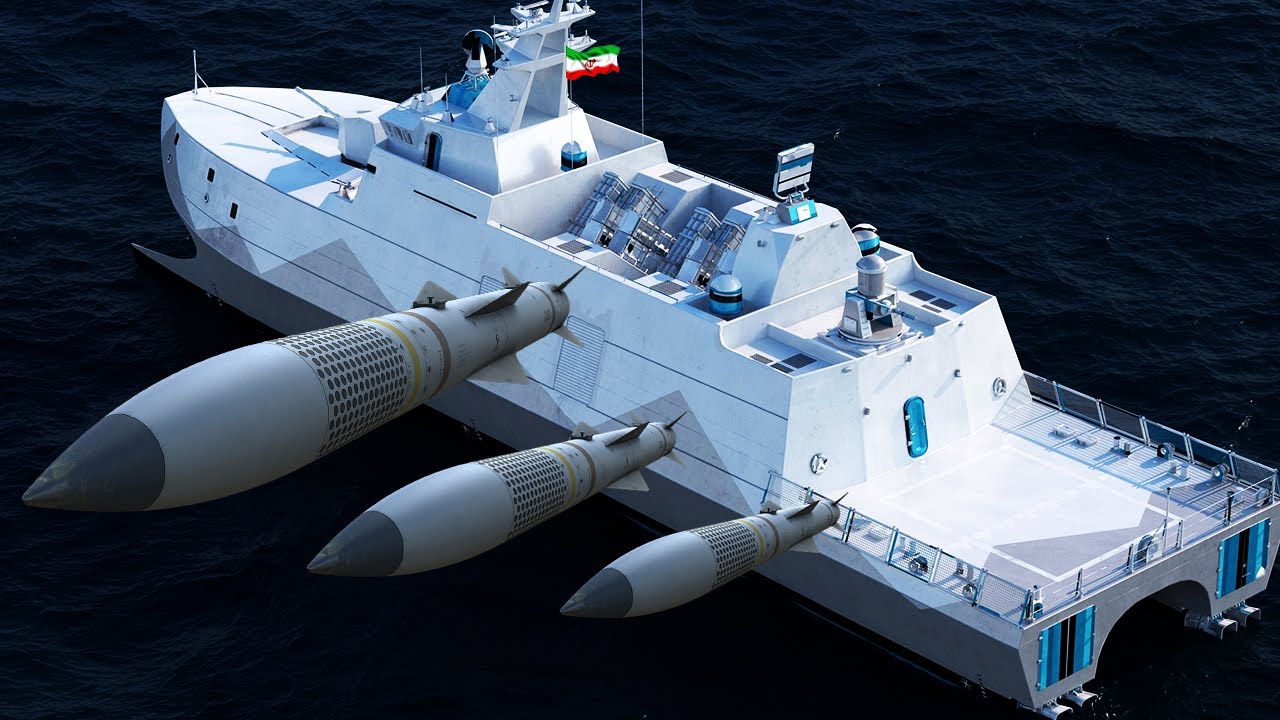 Iran Shahid Soleimani: multi-role catamaran missile corvette with a unique low radar cross-section