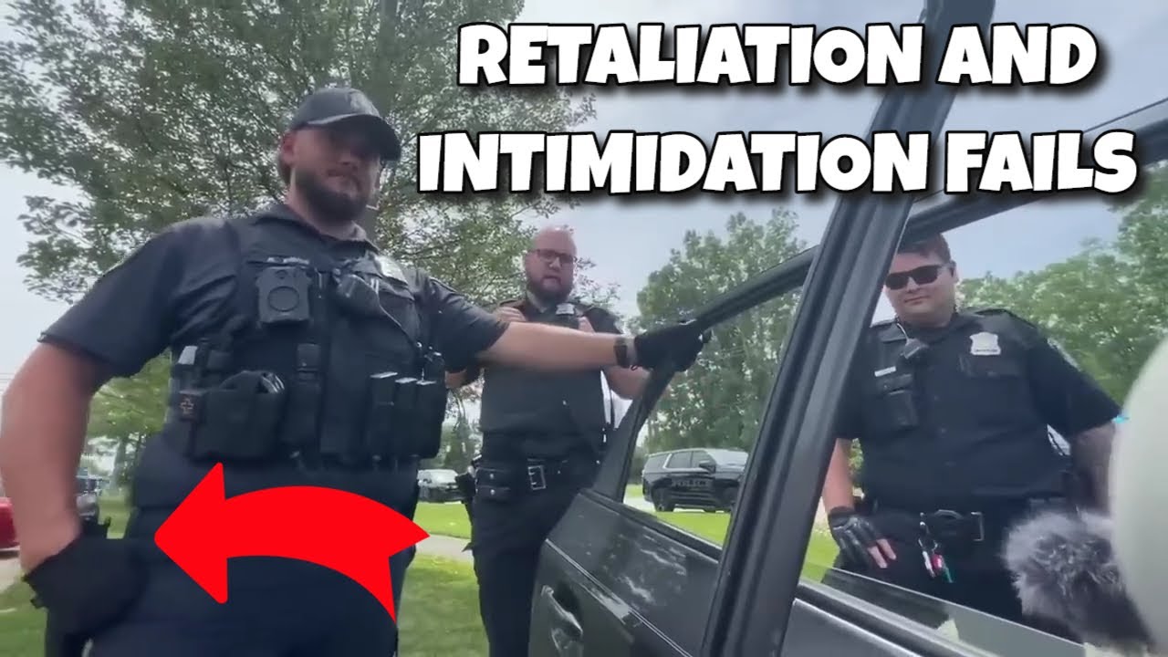 Tyrant Cops Retaliation And Intimidation Fails Cops Picked Wrong Guys