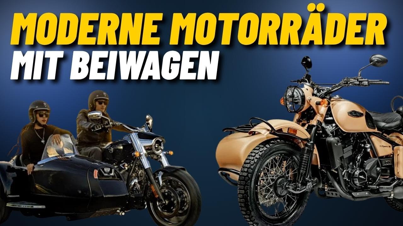 10 moderne Motorräder mit Beiwagen