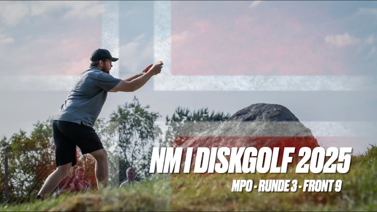 NM I DISKGOLF 2025 🇳🇴 | RUNDE 3 FRONT 9 | MPO - LEAD CARD | HÅLAND, JARNES, KRISTIANSEN, HAALAND
