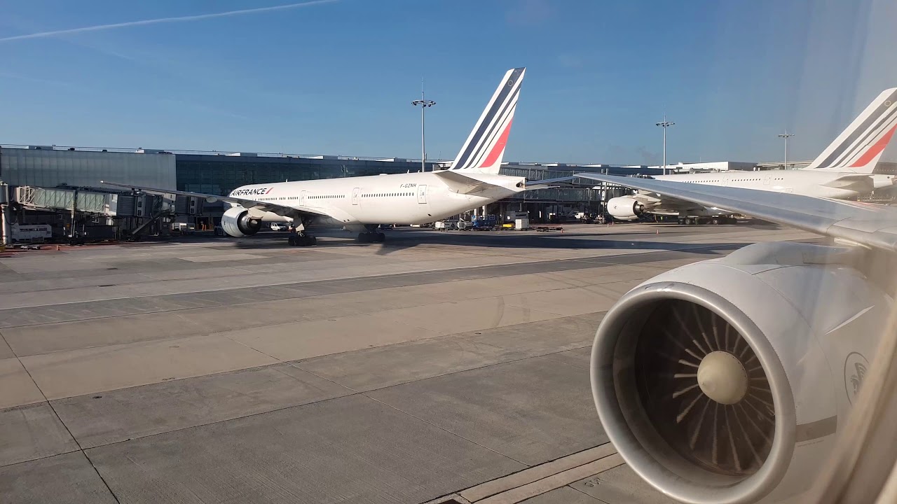 [4K/60FPS] Airfrance 777-200ER INSANE ROAR - STUNNING Takeoff from Paris CDG (Business Class)