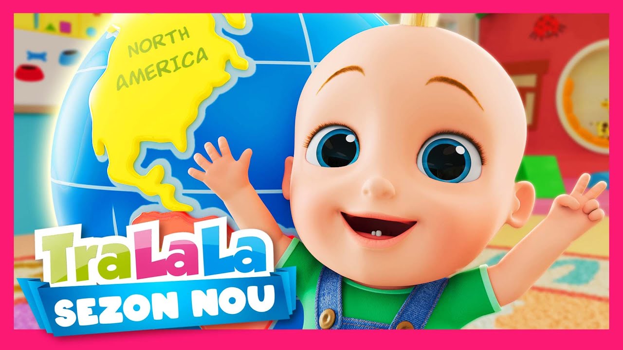 Johny &icirc;nvață cele ȘAPTE CONTINENTE 🌍 Cantece Educative TraLaLa | Muzică Copii