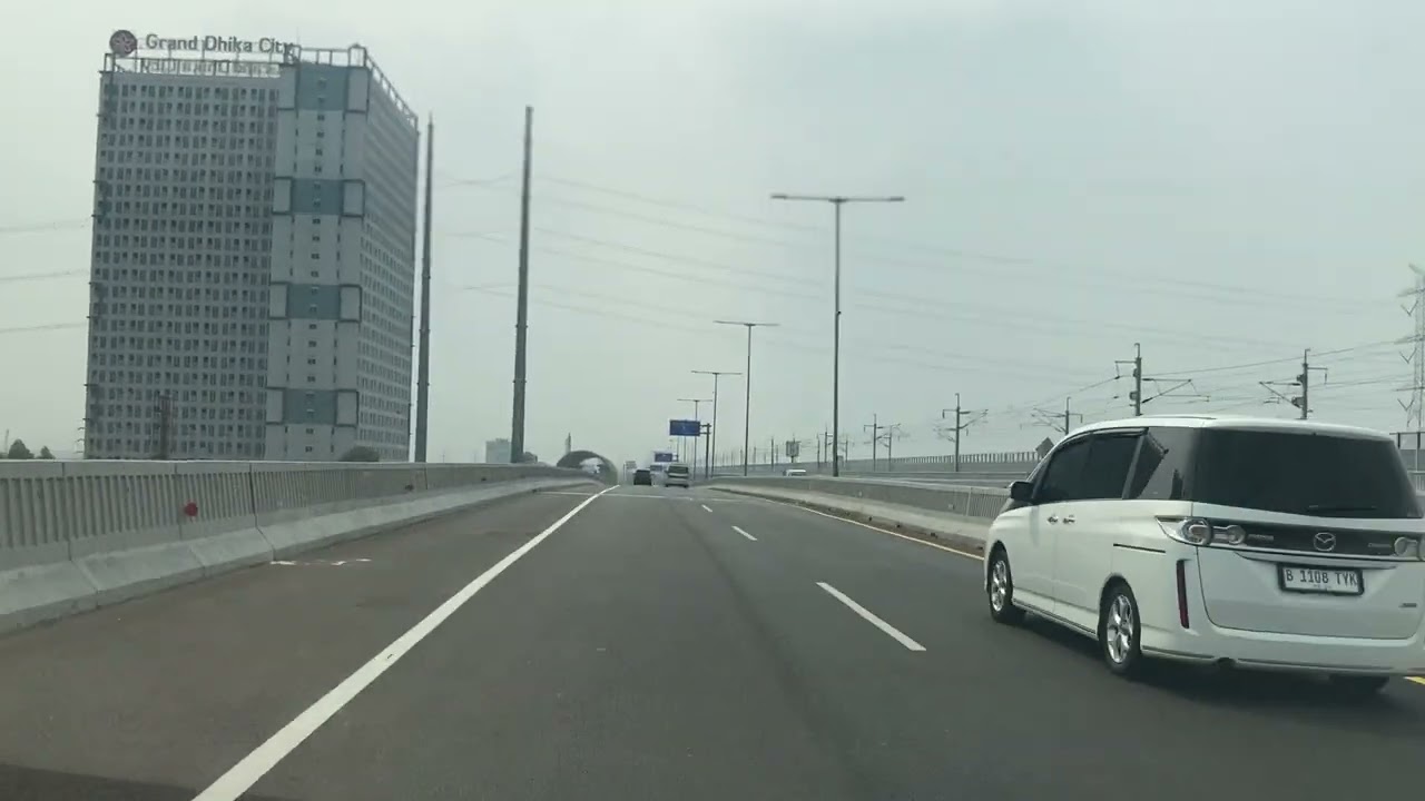 Komsen Jatiasih Bekasi to MBZ Elevated Toll Road ~ Sheikh Mohammed Bin Zayed Elevated Toll Road