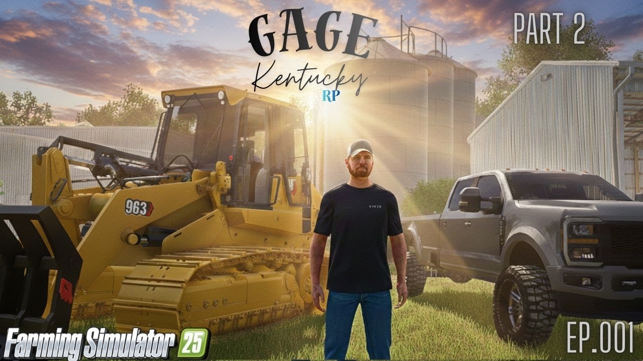 Gage, Kentucky RP | 001 | Farming Simulator 25