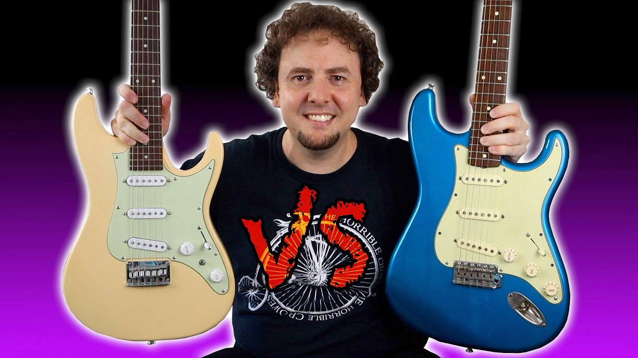 Ibanez AZES Essentials AZES31 vs Fender Strat | Which is better value for money? Guitar Shootout