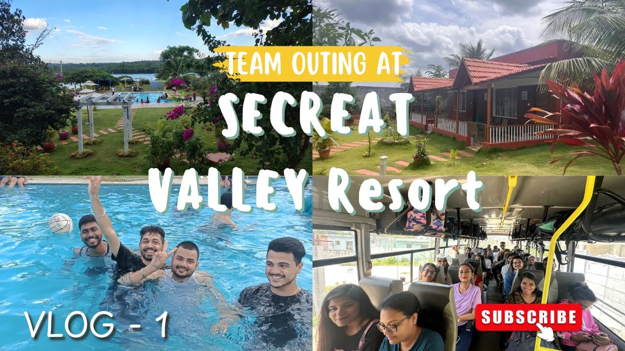 SECRET VALLEY RESORT | MY 1ST VLOG | TEAM OUTING | KANAKA PURA ROAD | BANGALORE | BEST RESORT