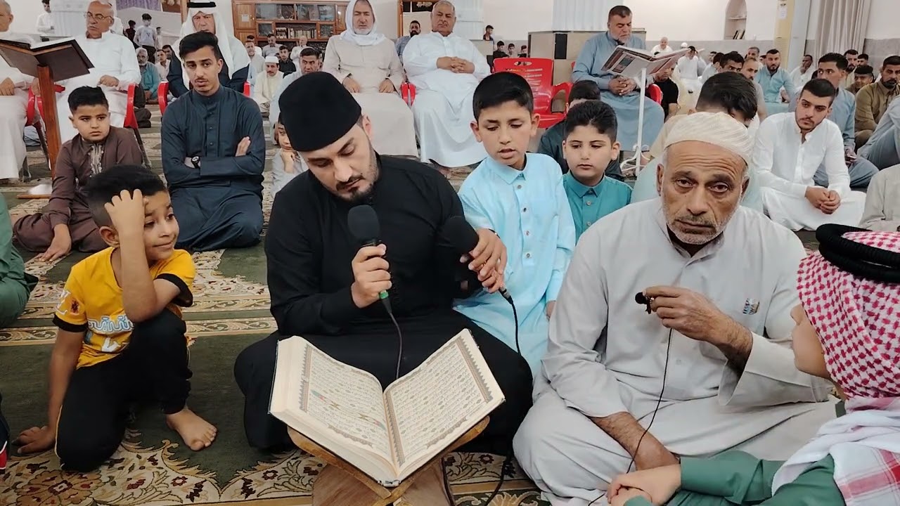 قرائه العيد مقام الماهوري /بصوت القارئ احمد سعيد المشهداني/جامع الگيلاني