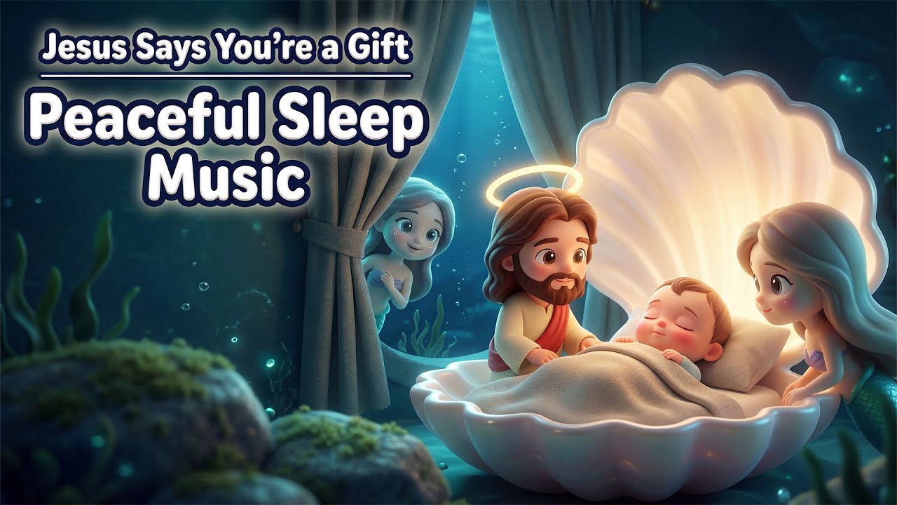 Jesus Says You’re a Gift 🎁 | Christian Lullaby for Babies for Sleep | Peaceful Sleep Music 🌙