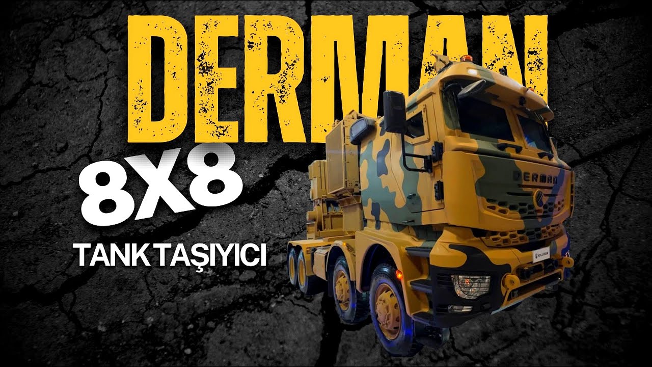 Koluman Derman 8X8 Tank Taşıyıcı