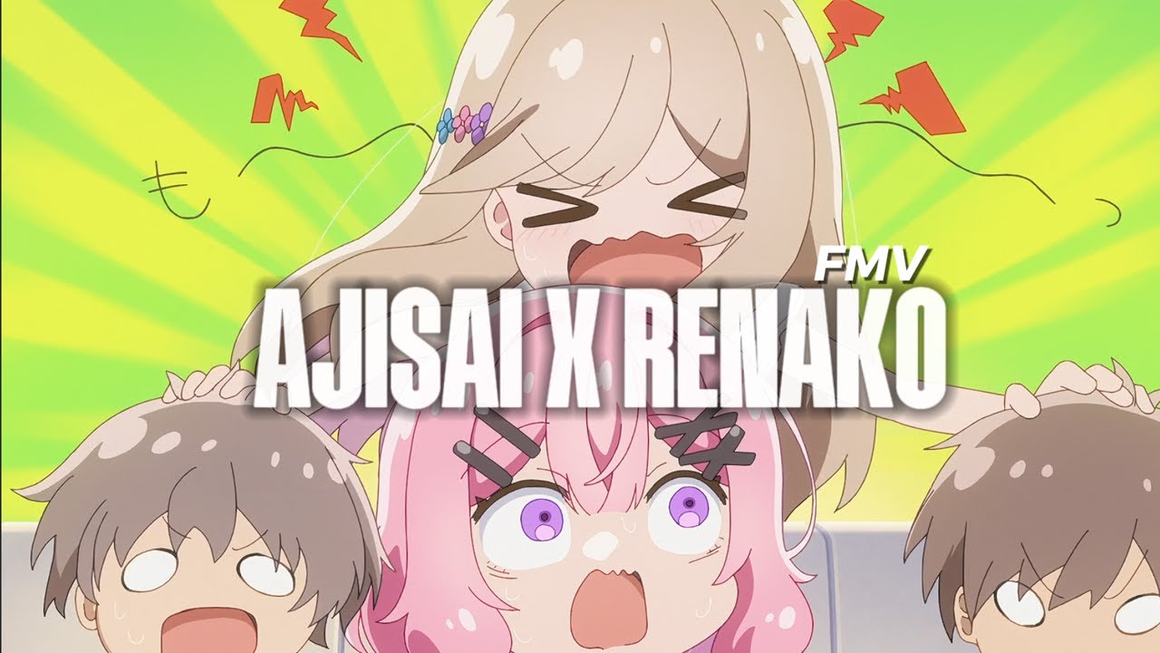 Ajisai x Renako  ~ 紫陽花 x れな子 // Watanare【FMV】 #animeshorts #watanare #わたなれ #kaia