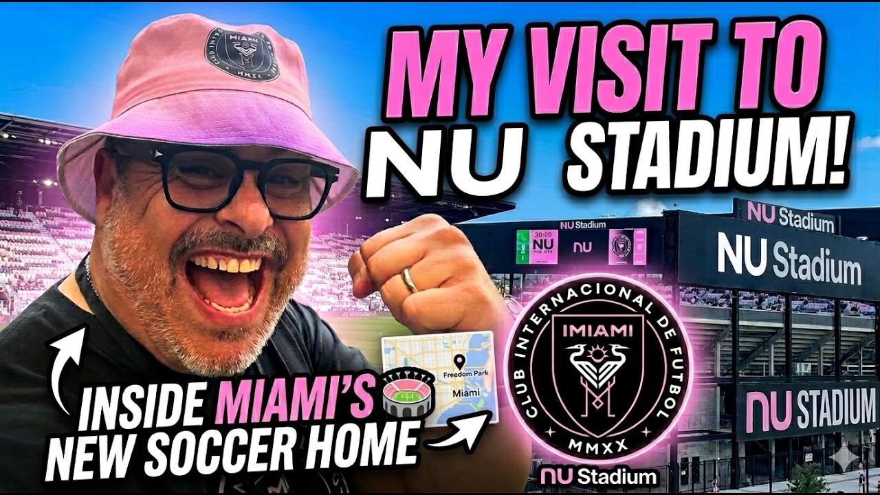 The NEW Inter Miami New Stadium - NU STADIUM (Freedom Park)- Opening Game 4/4/2026