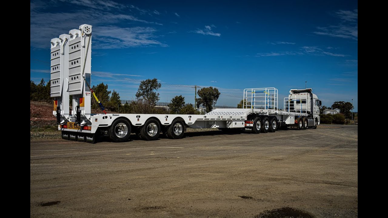 Midland Drop Deck B-Double: Heavy Machinery Transport Made Simple!