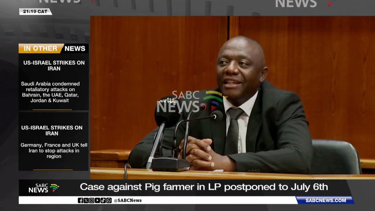 Case against Pig farmer in LP postponed to July 6th