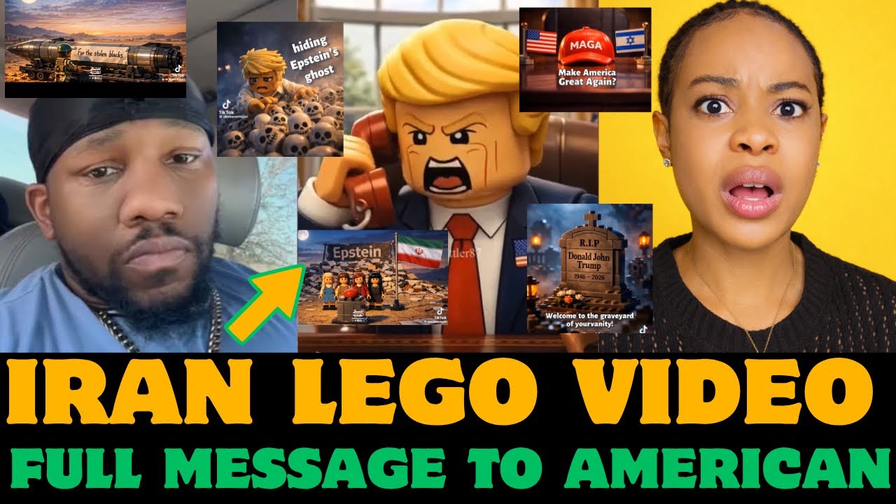 Афроамериканцы смешно отреагировали на видеообращение LEGO к Ирану.