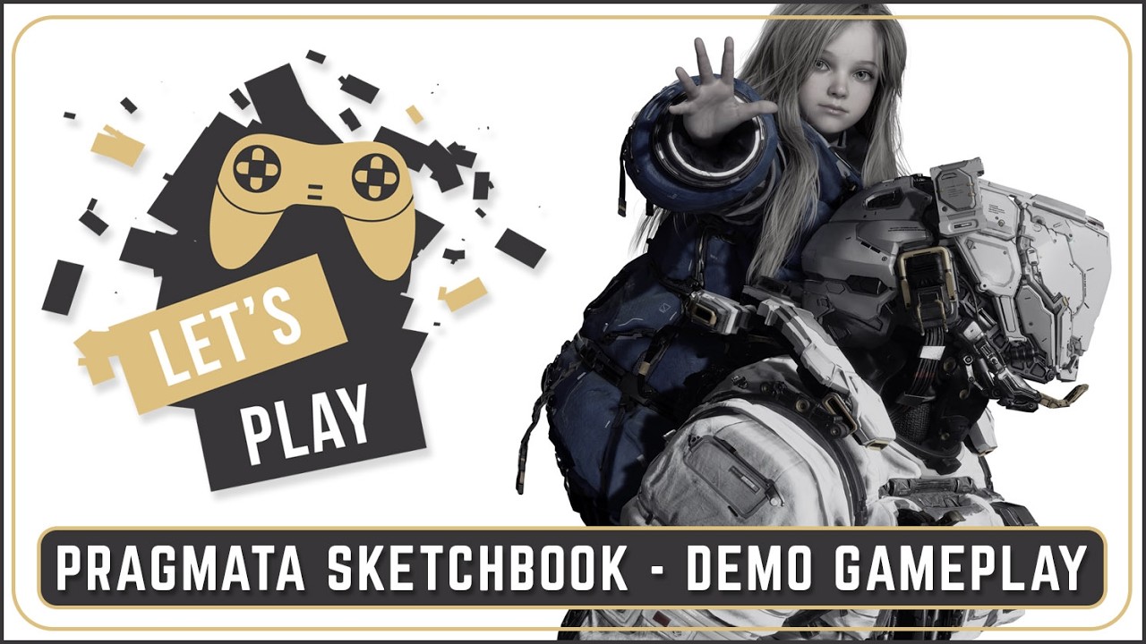 PRAGMATA Sketchbook | Demo Full Gameplay | No Commentary