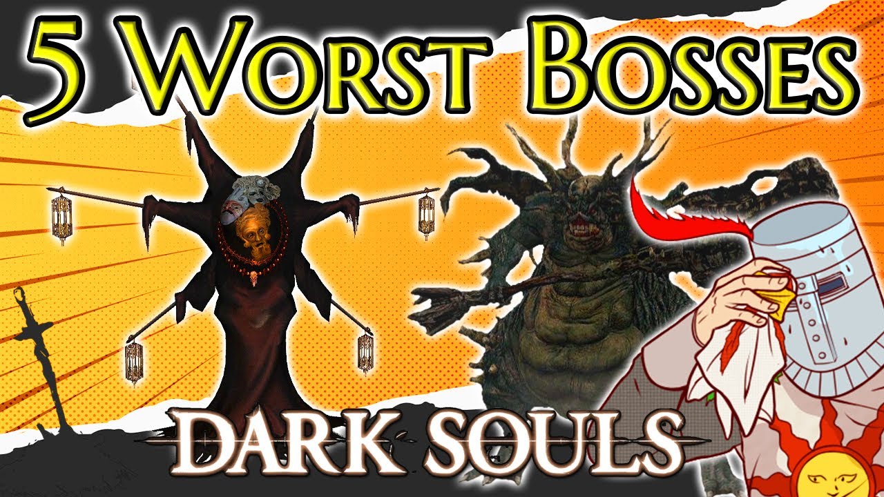Топ-5 худших боссов Dark Souls за всю историю.