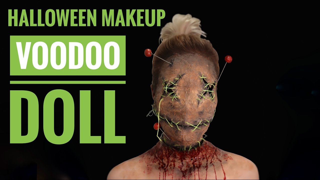 VOODOO DOLL | HALLOWEEN MAKEUP LOOK