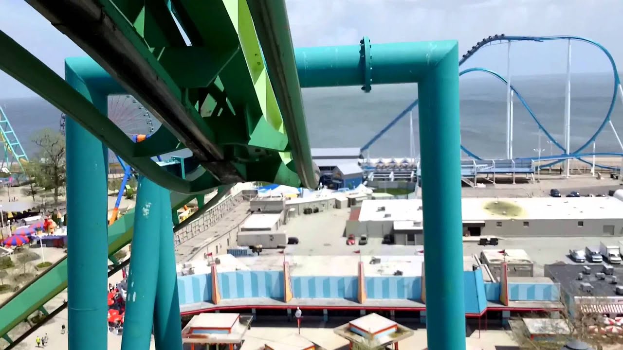 Raptor Front Seat POV 2014 FULL HD Cedar Point