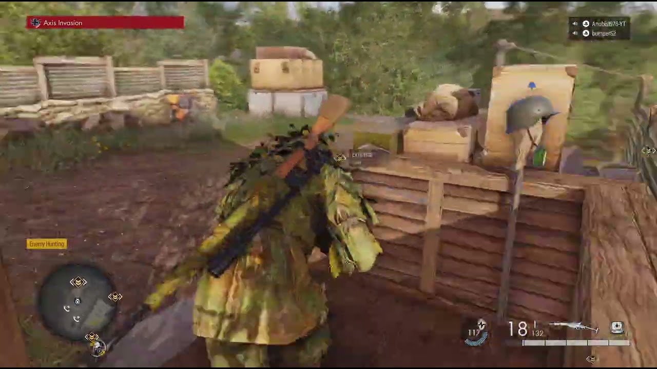 Sniper Elite: Resistance Scott and bumper do co-op