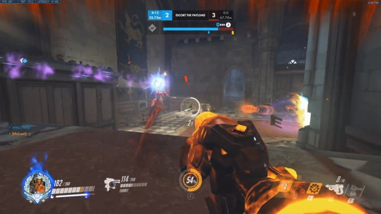 Overwatch Kabaji Hardcore Flex DPS Gameplay -He Is On Fire-