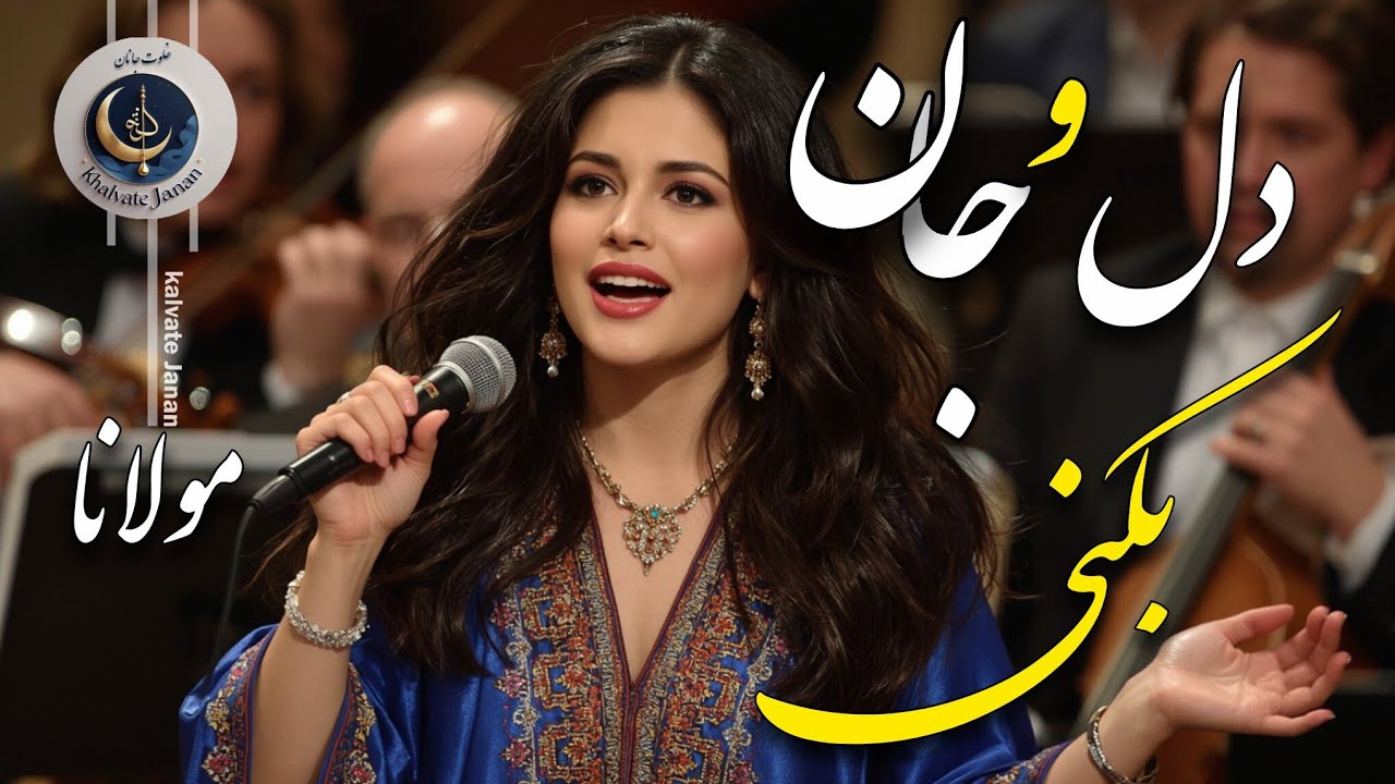 ✅ 😳🔥 رازِ این بیت چیه؟ | مولانا 🖤 دل و جان از گل سرخ من بکنی | جنونِ خرد، جمالِ عشق 