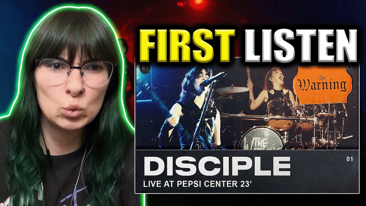 FIRST TIME REACTION to The Warning 'DISCIPLE' MV & LIVE @ Pepsi Center CDMX
