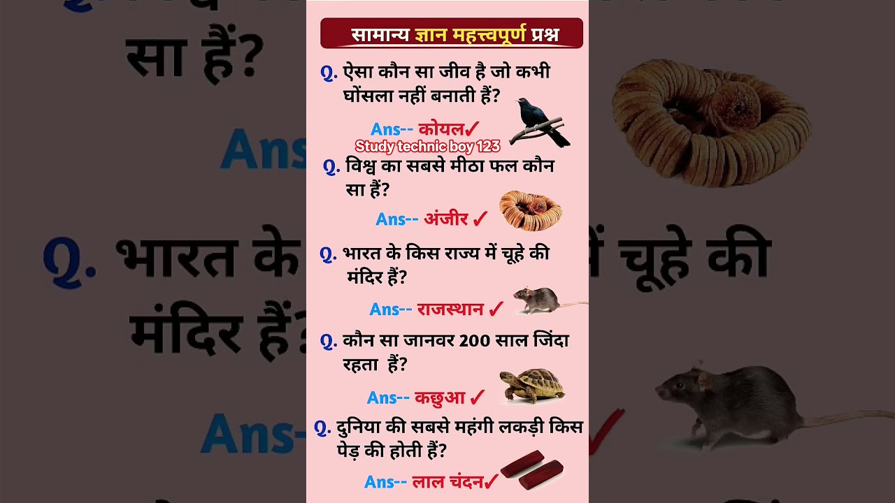 gk QUESTION 😱 in Hindi || general knowledge quiz @SKGkInsights  