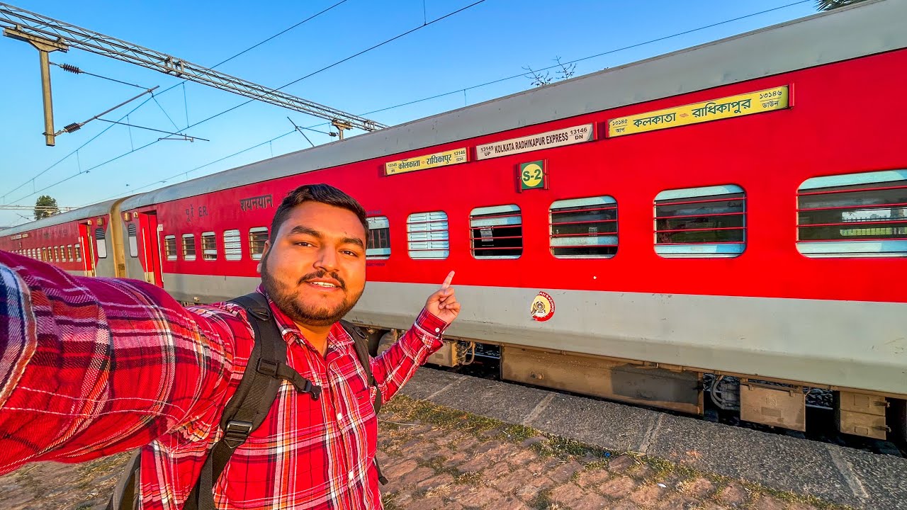 Kolkata Radhikapur Express Train Journey Vlog.