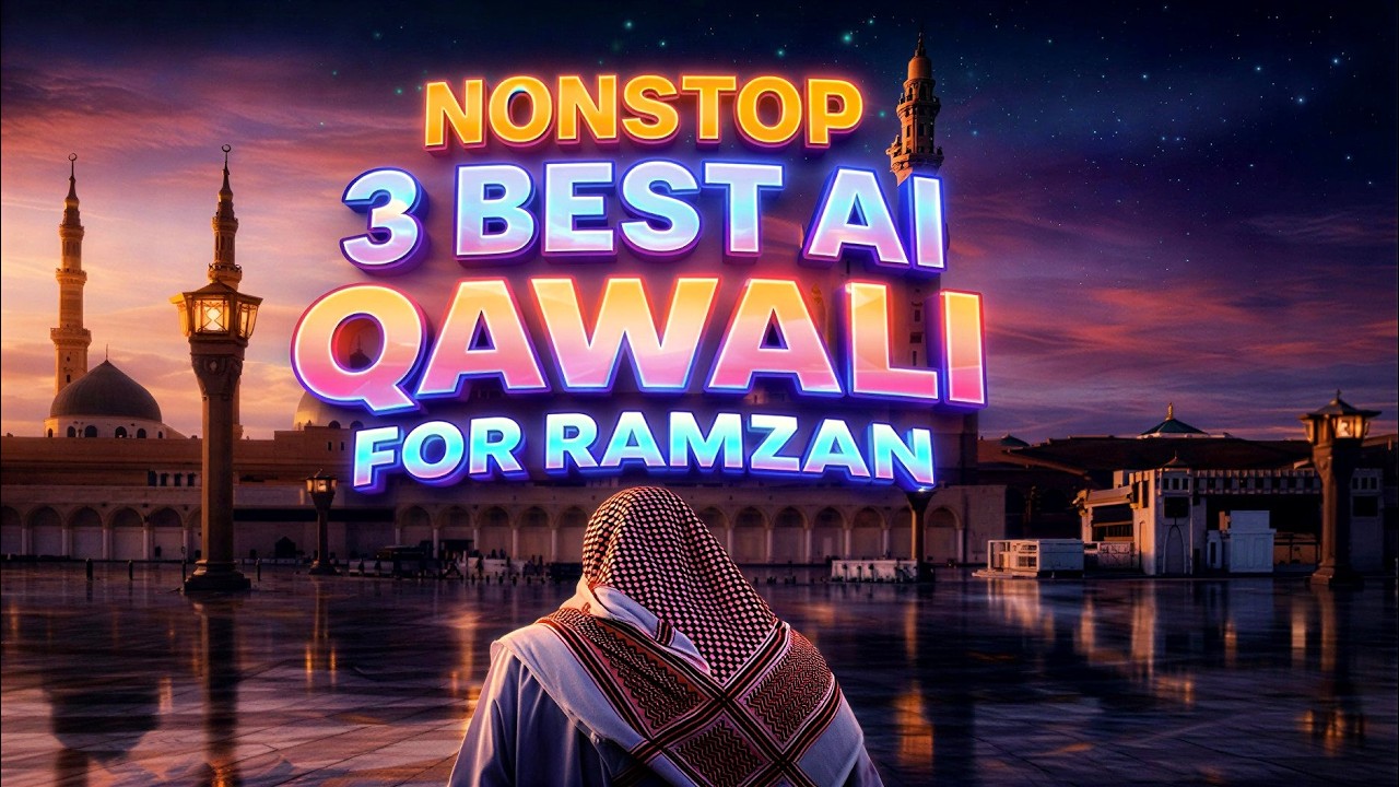 (Made by AI...)NONSTOP 3  BEST AI QAWALI FOR RAMZAN 2026#islamic #world of AI#trending
