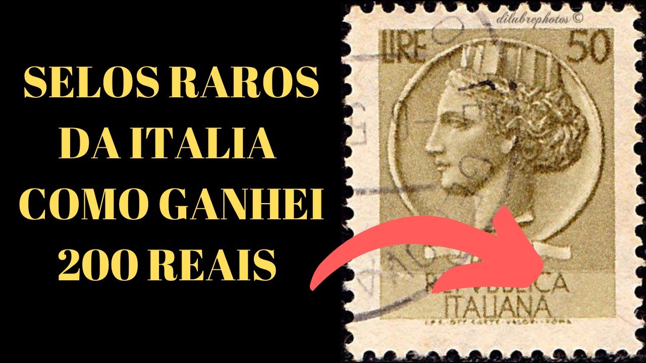 SELOS RAROS ITALIANOS - 200 REAIS COM A VENDA DE 1 SELO