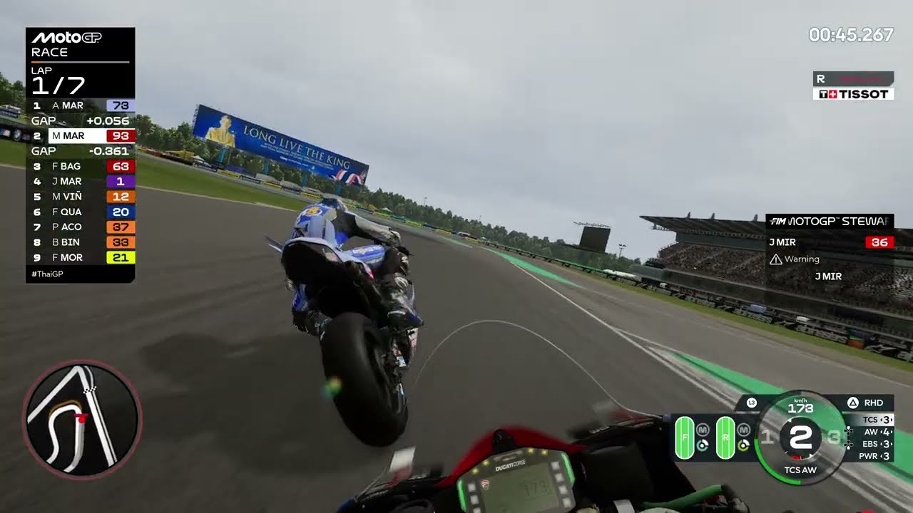 MARC MARQUEZ POV Buriram | Staying out in the rain | MotoGP25