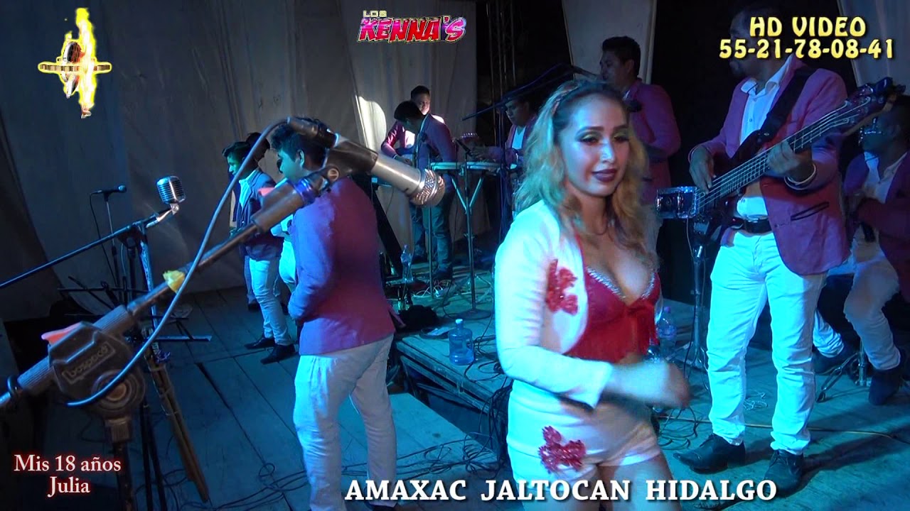 GRUPO LOS KENAS GRAN BAILASO DE 18 AÑOS DE JULIA EN LA LOCALIDAD DE AMAXAC JALTOCAN HGO PARTE 3